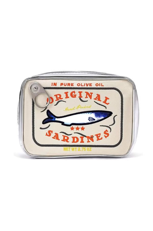 Sardine's Tin Can Gift Cosmetic Bag