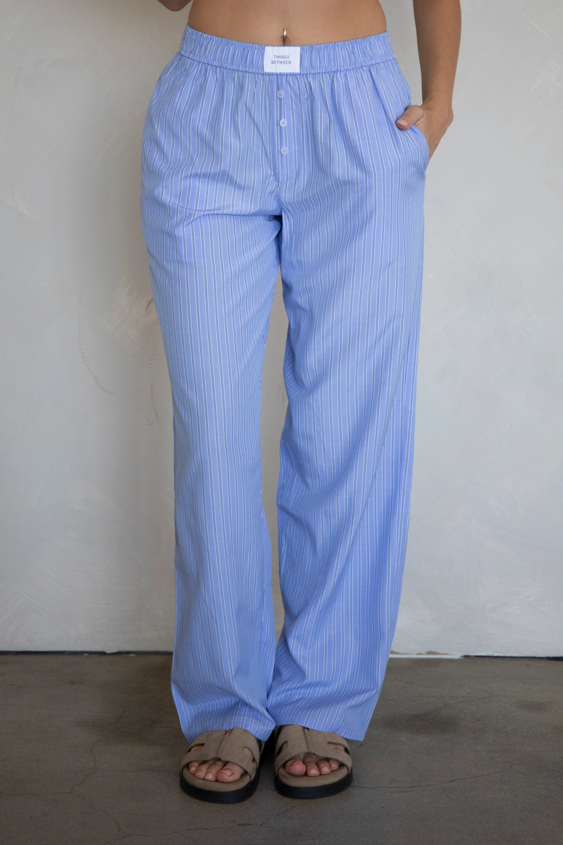 Striped Boxer Pants