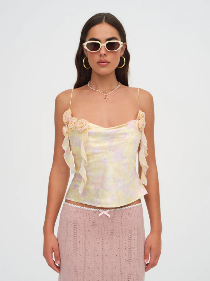 Amora Floral Top