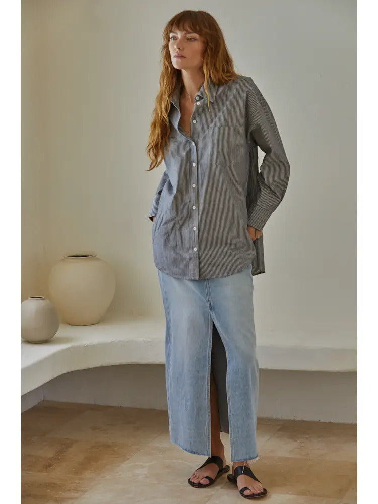 Moon Cove Striped Shirt