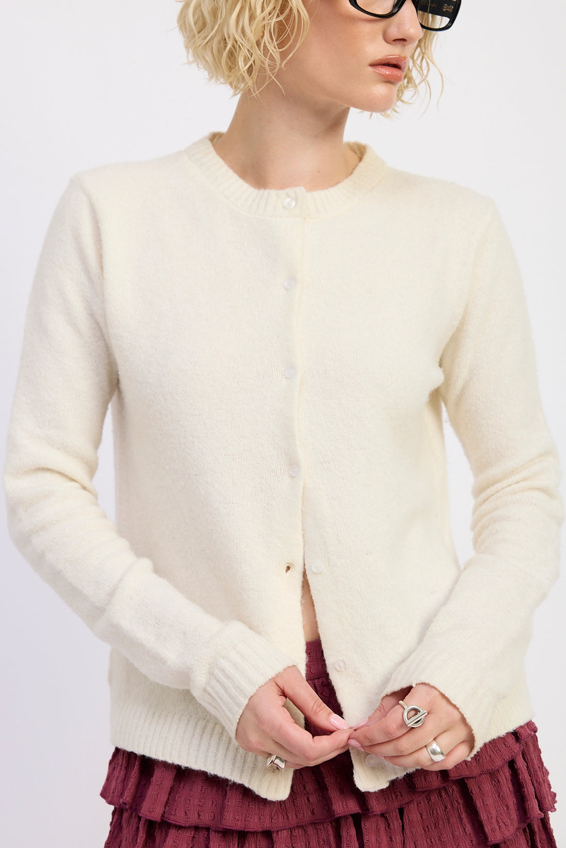 Button Up Cardigan