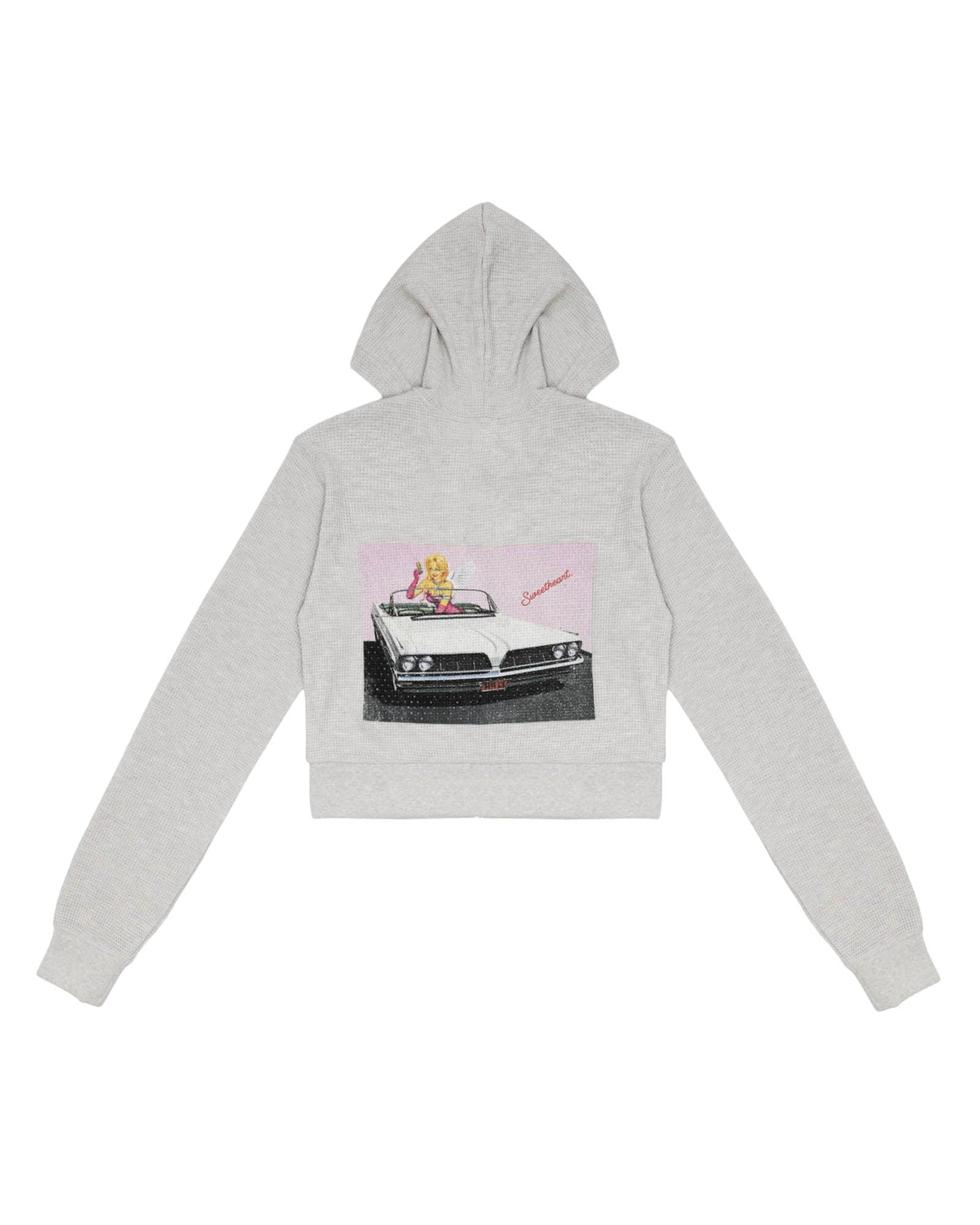Fare Enough Thermal Zip Up Hoodie