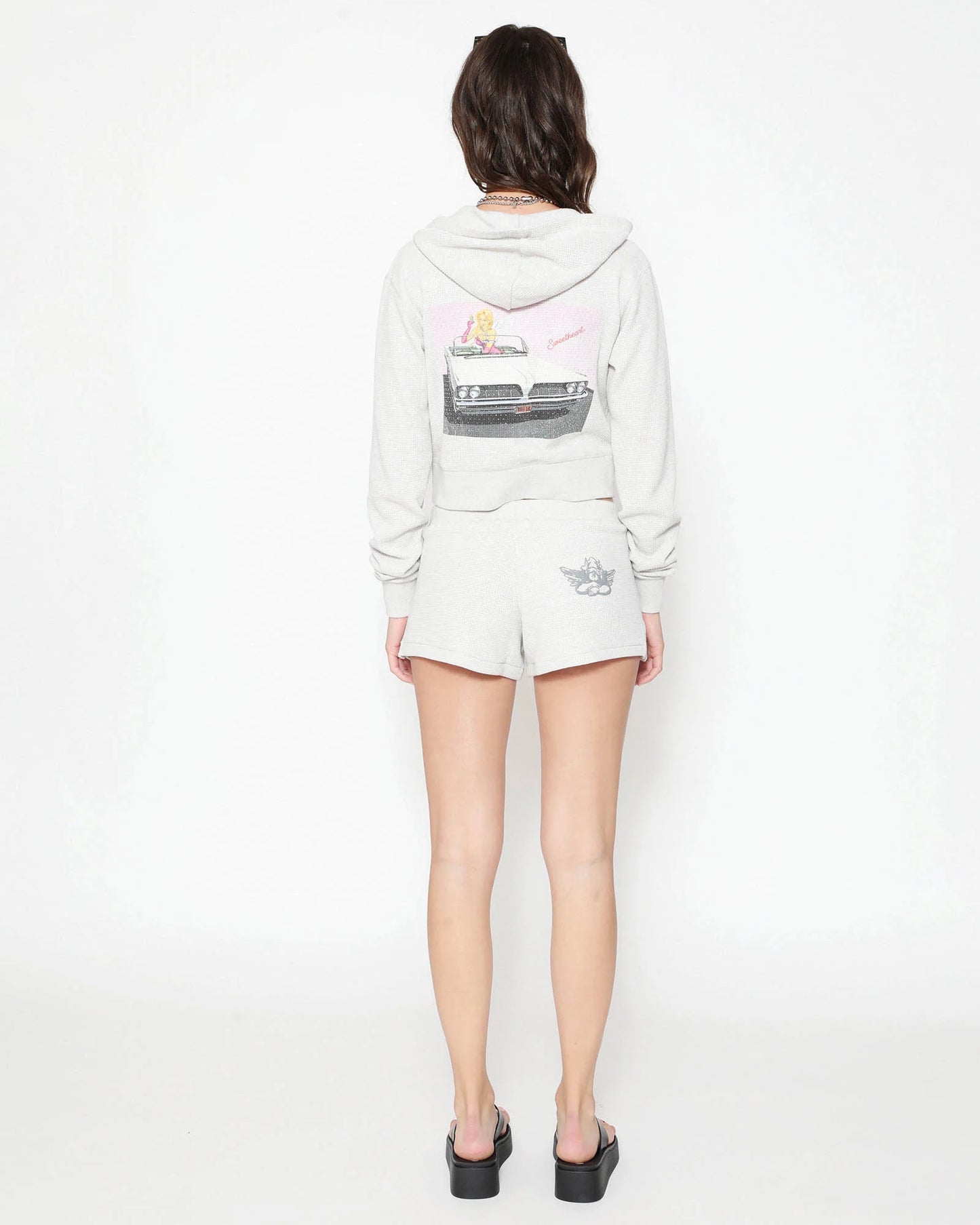 Fare Enough Thermal Zip Up Hoodie