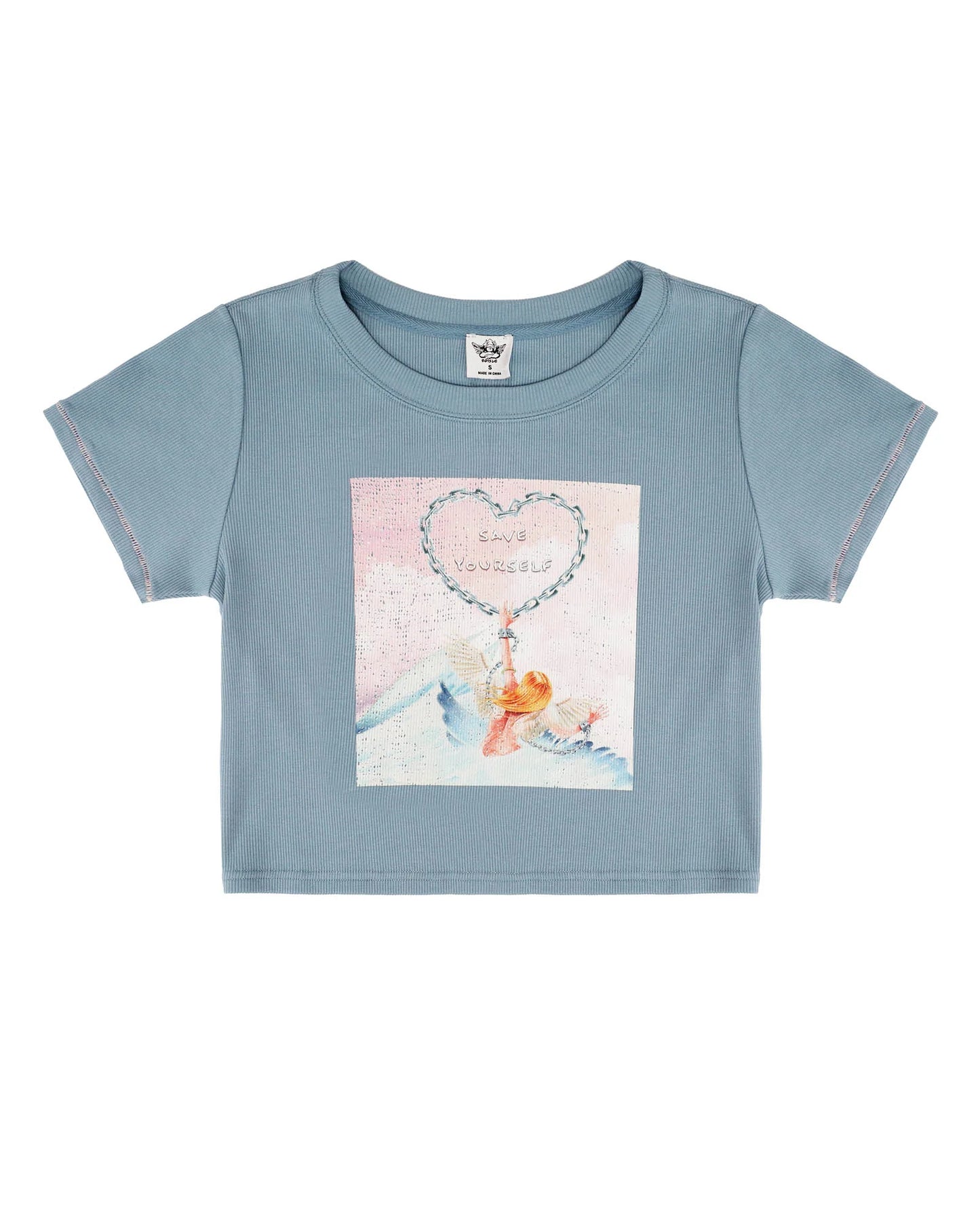 Break Free Cropped Tee