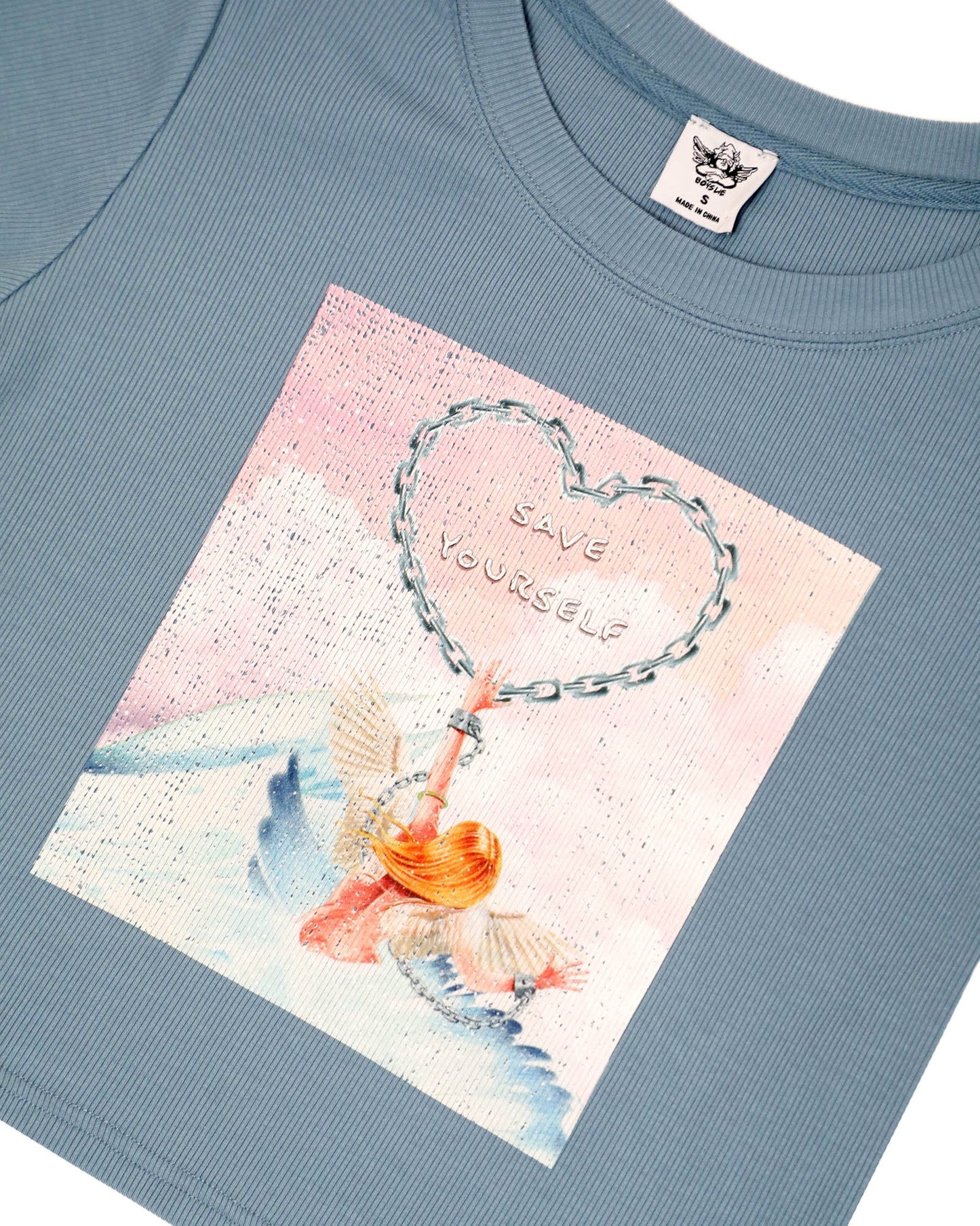 Break Free Cropped Tee