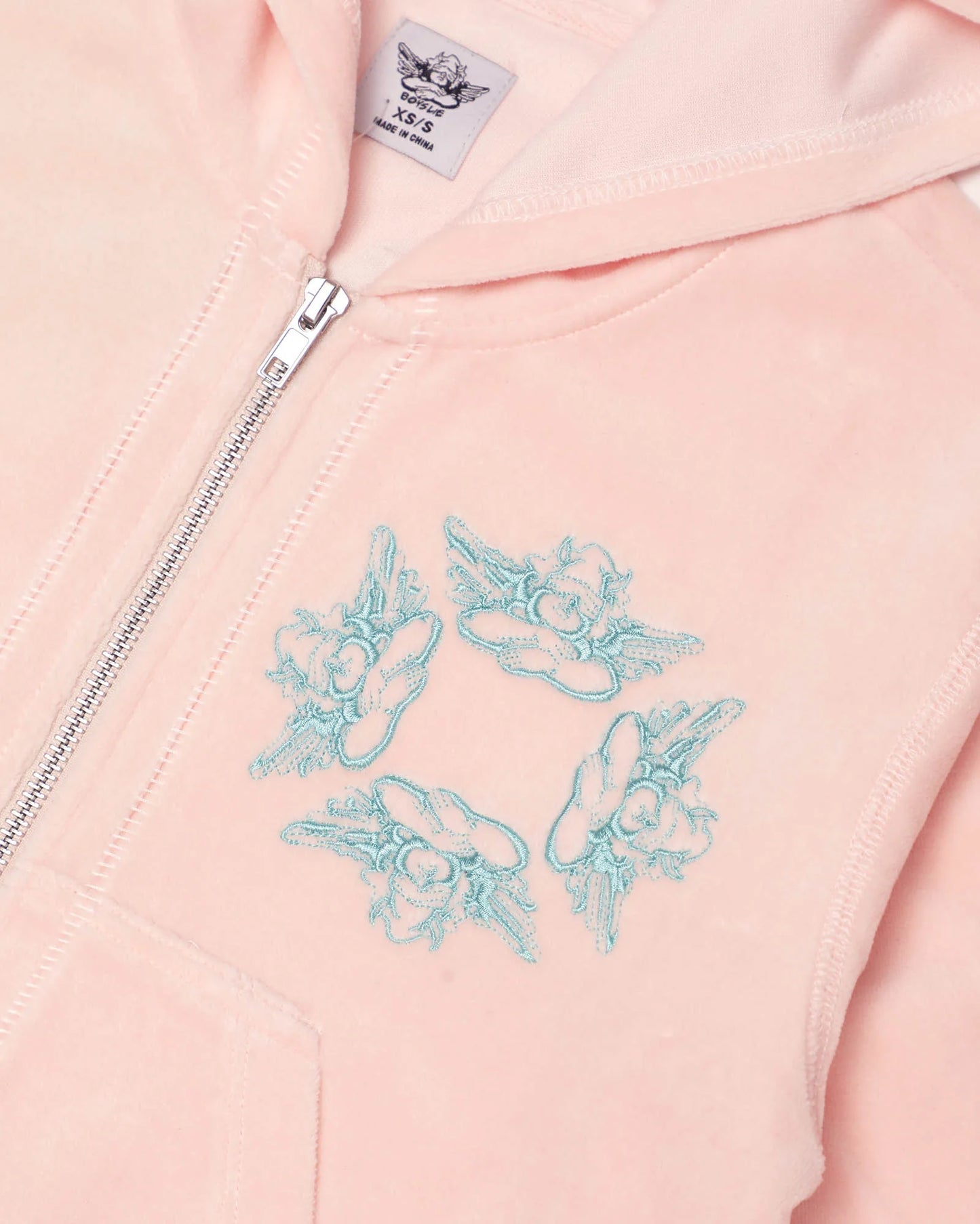 Break Free Velour Zip Up