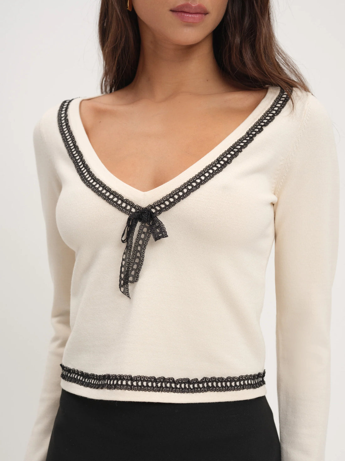 Greta Long Sleeve Knit Top