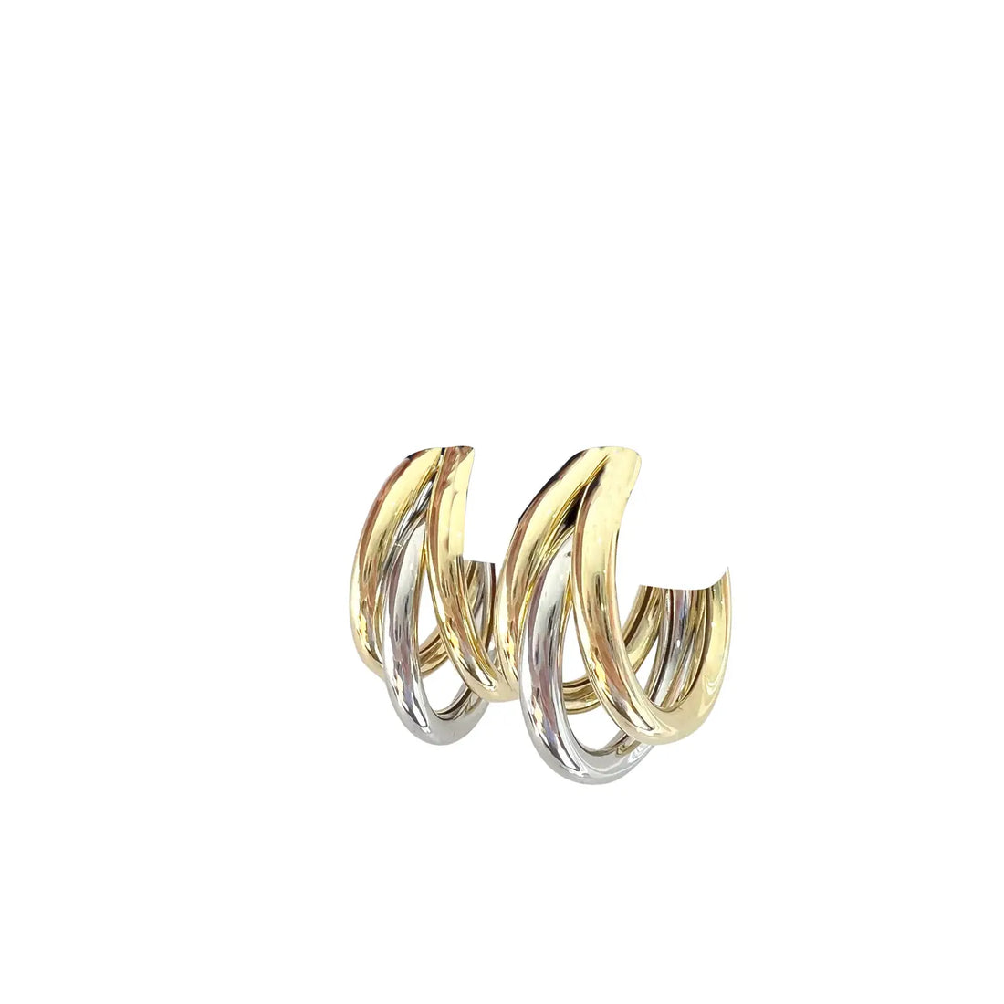 Two Toned Bubble Hoop