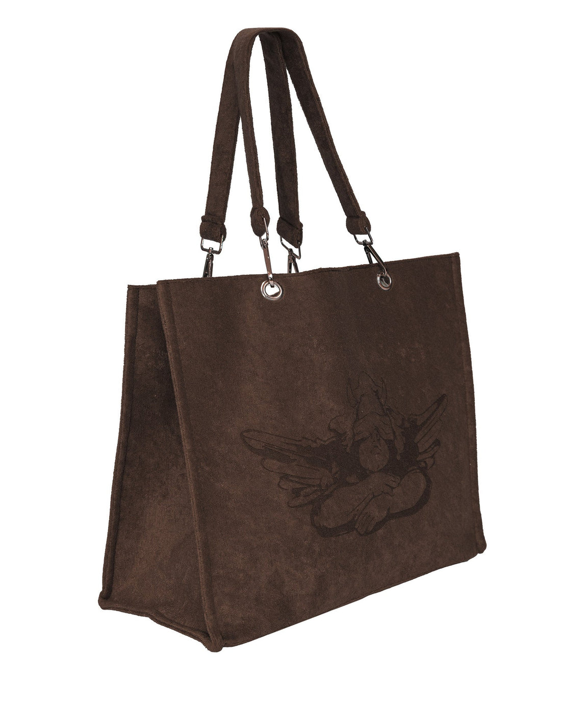 Chocolate Rose Terry Tote
