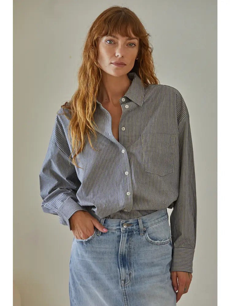 Moon Cove Striped Shirt