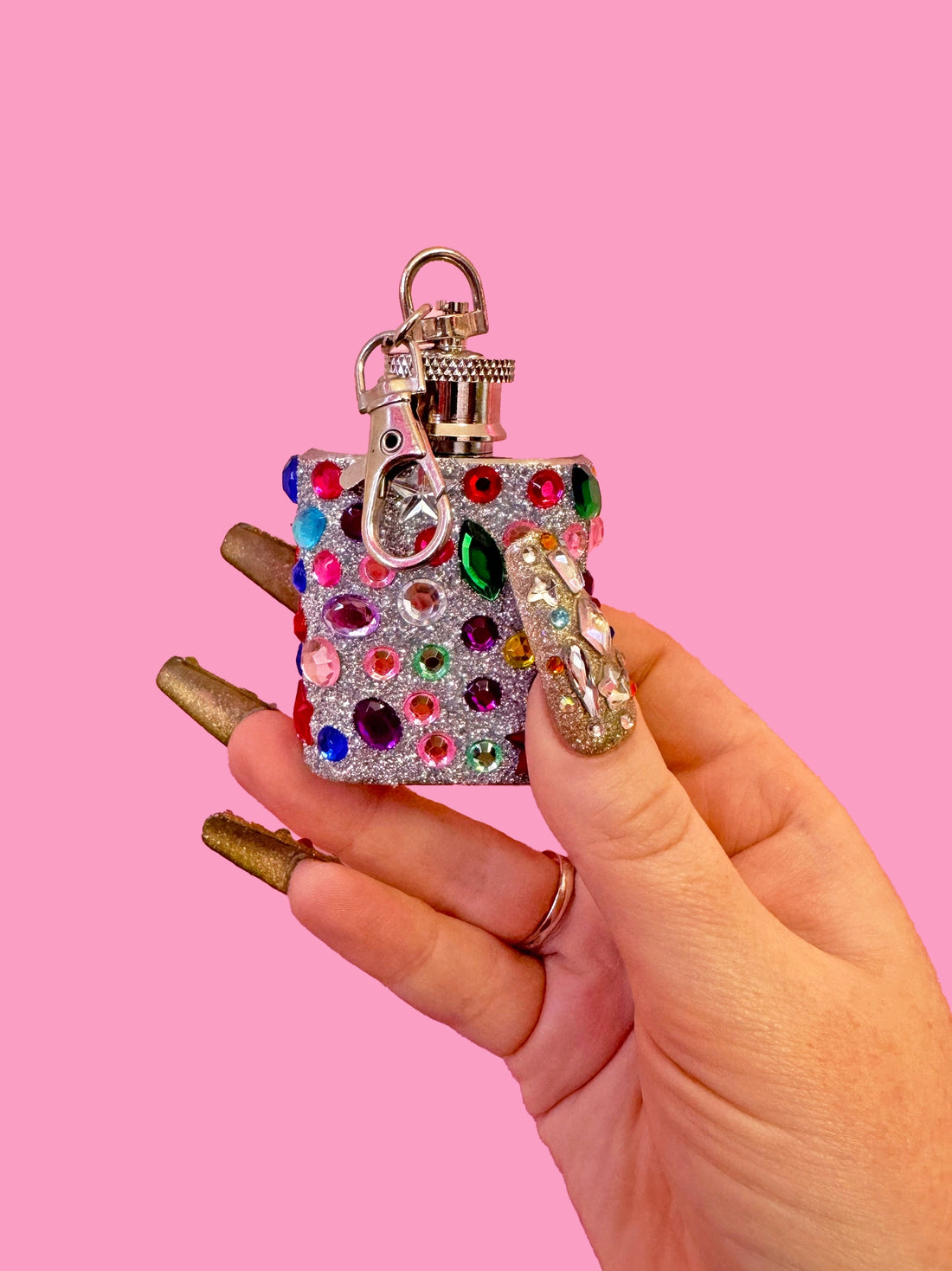 Mini Flask Keychain