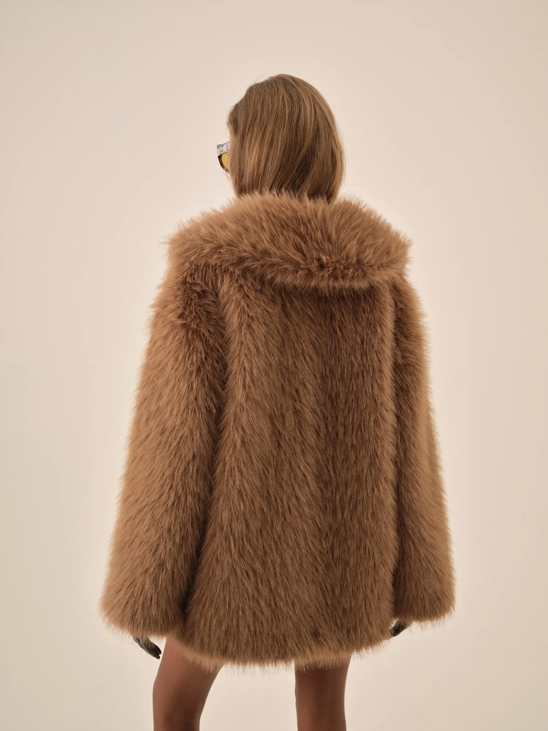 Warm Honey Faux Fur Jacket