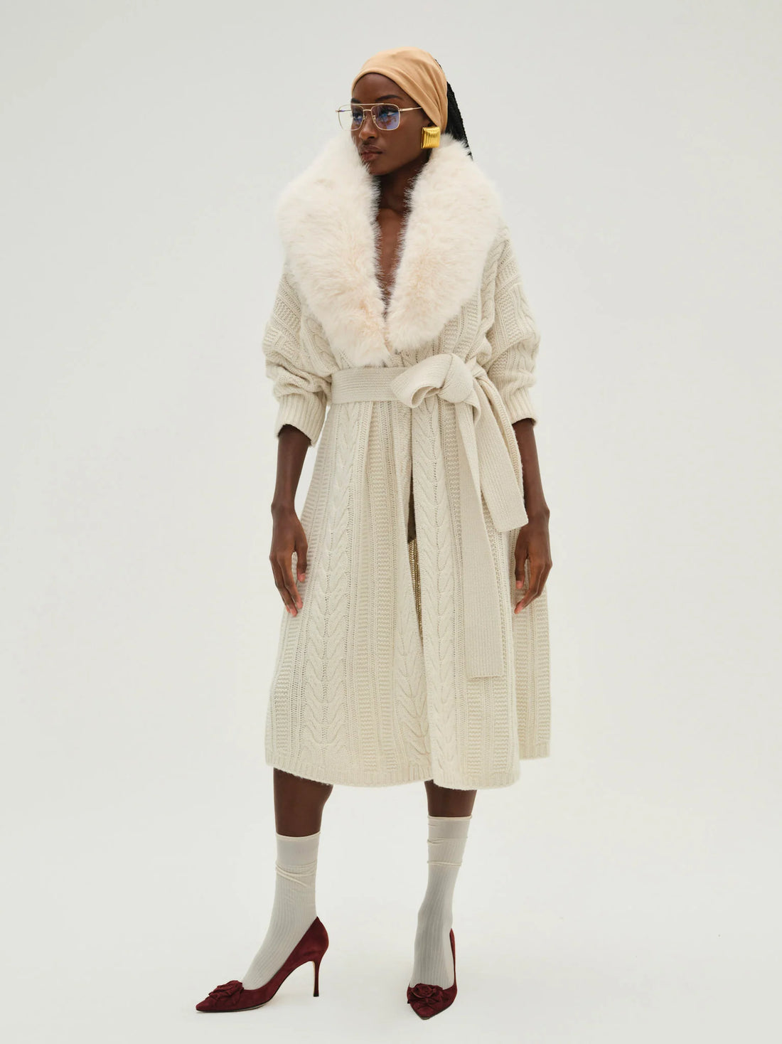 Helena Oversized Knit Coat