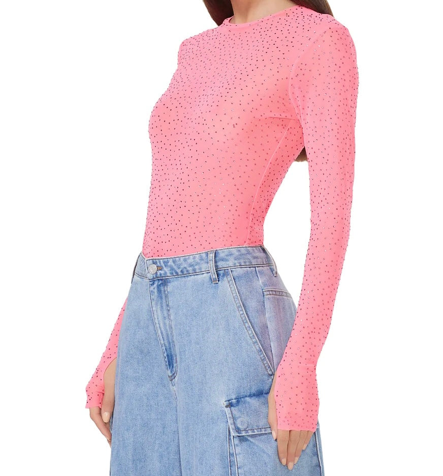 Kaylee Rhinestone Top