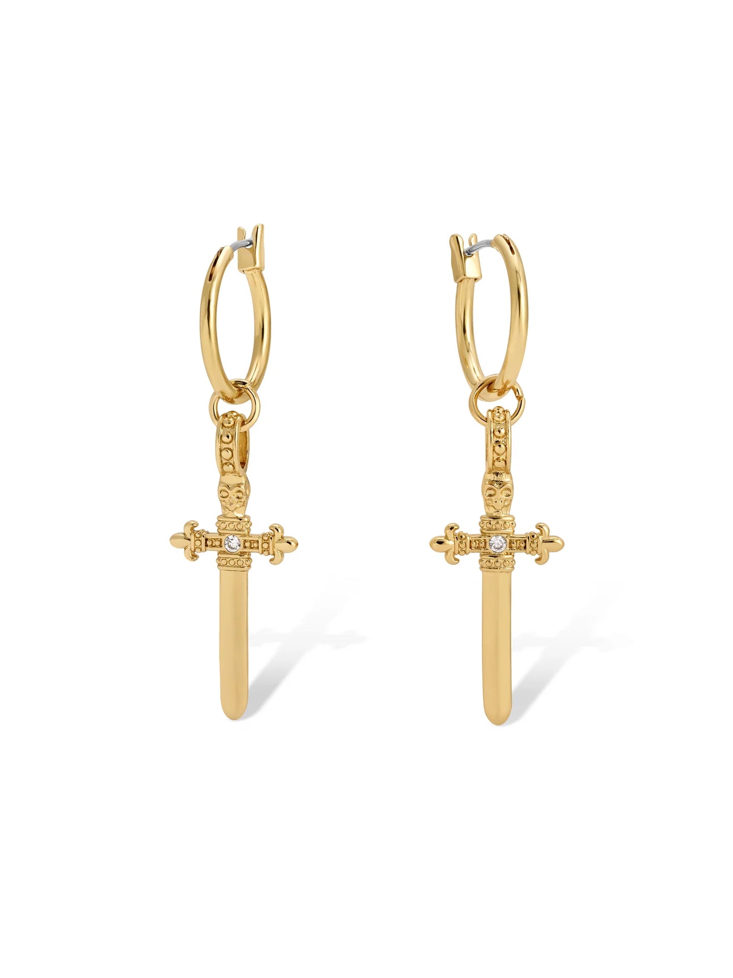 Alexandra Hoop Earrings- Gold