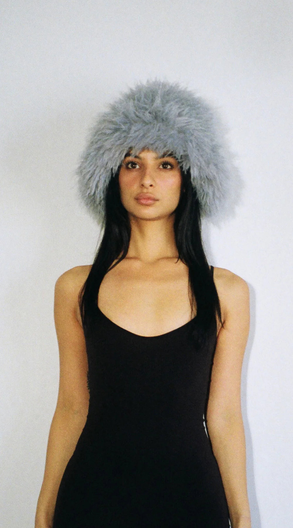 Shaggy Bucket Hat- Blue
