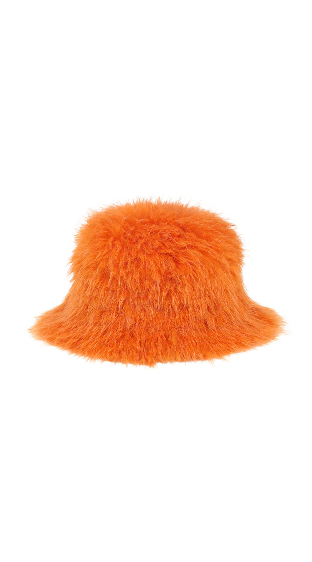 Shaggy Bucket Hat- Orange
