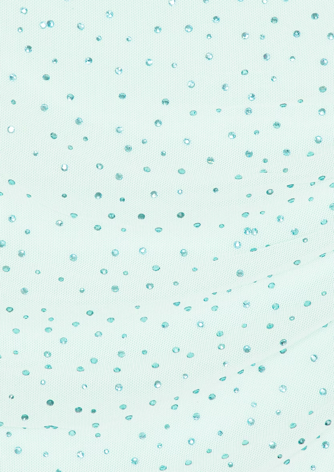 Covell Rhinestone Dress- Ice Blue