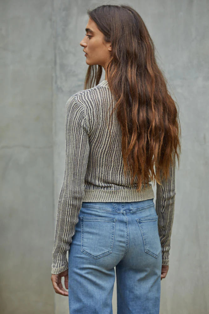 Deja Vu Top Sweater
