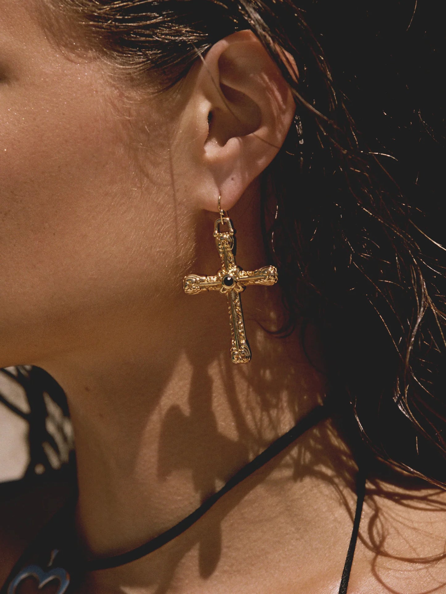 Nova Cross Earrings