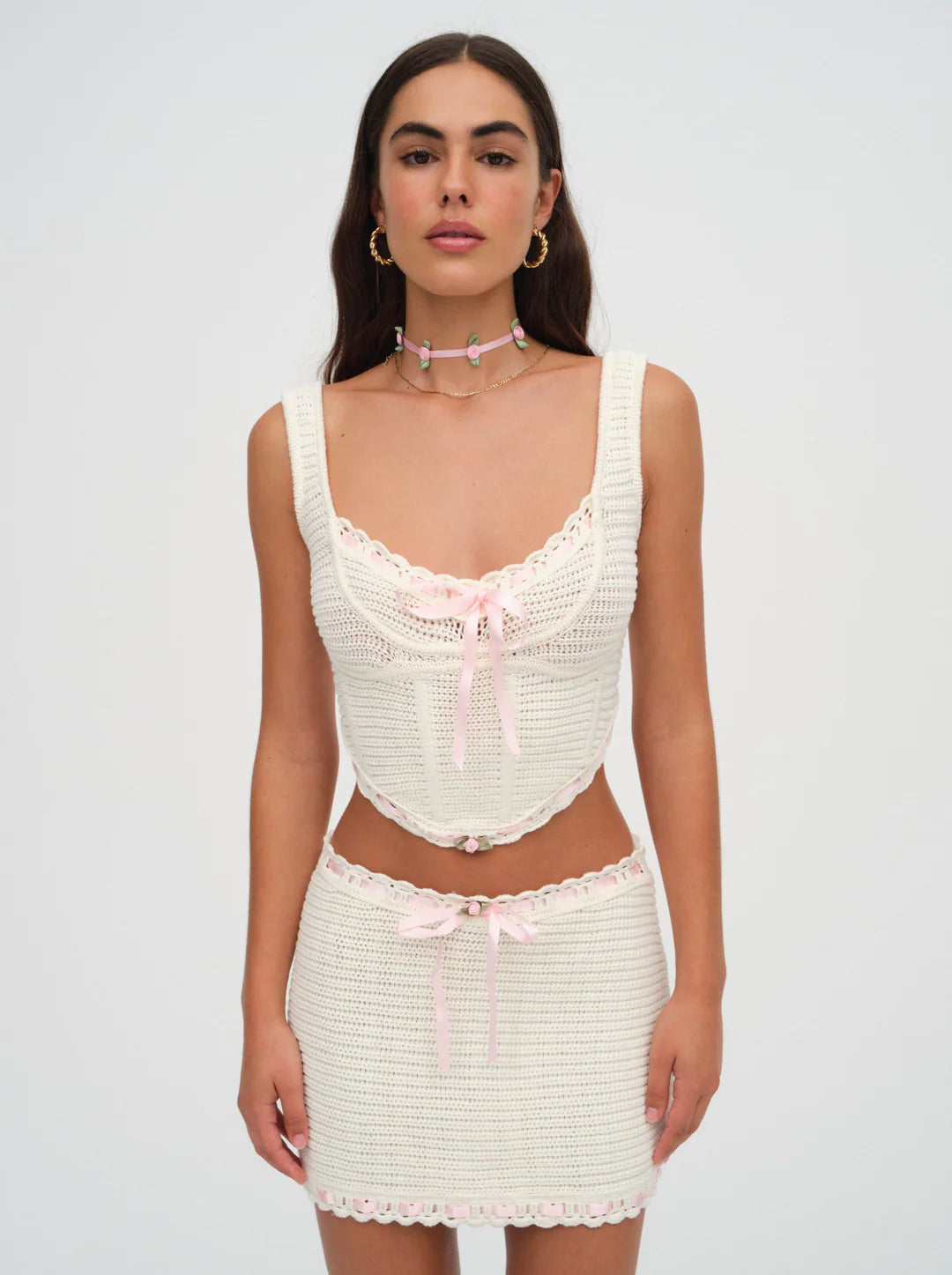 Olina Crochet Top