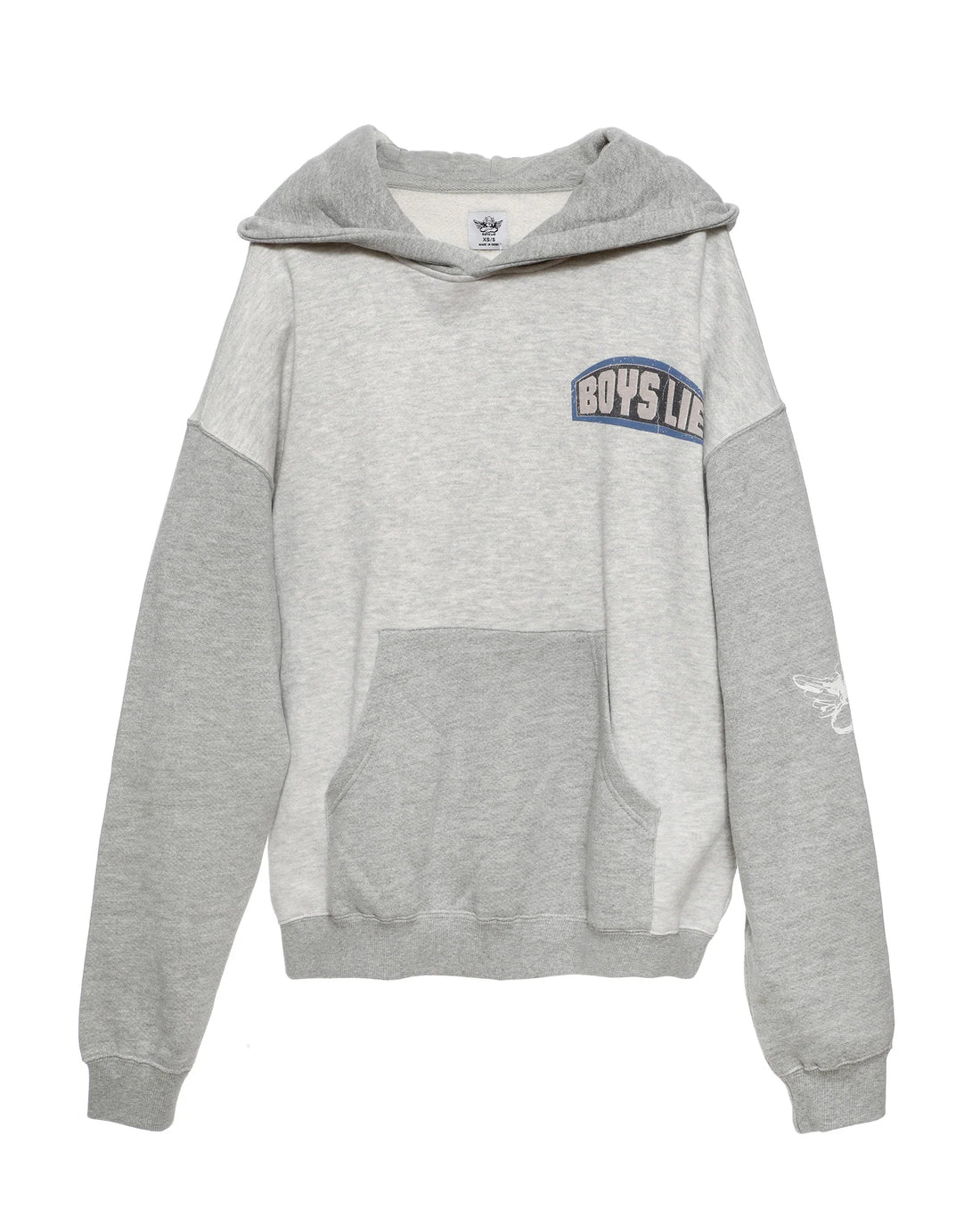 Let Love Guide My Way Terry Natural Racer Hoodie