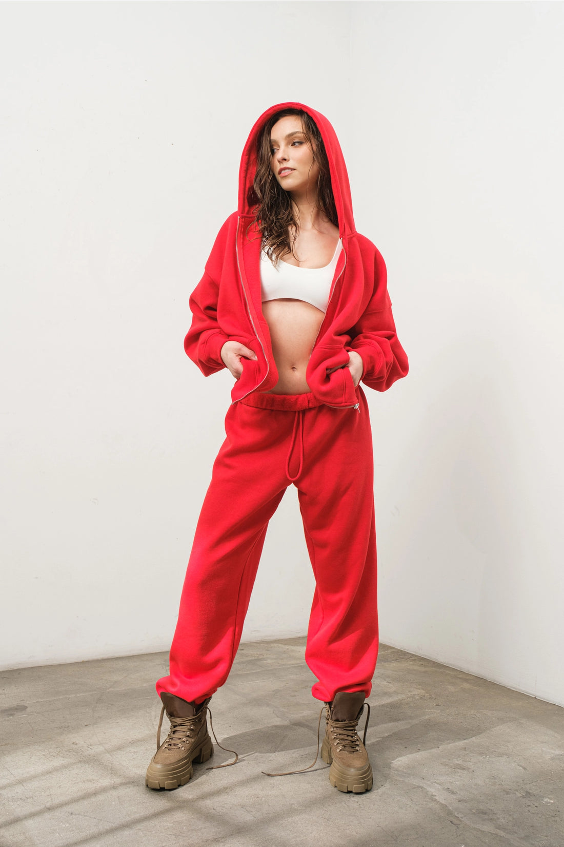 Oversized Zip Hoodie