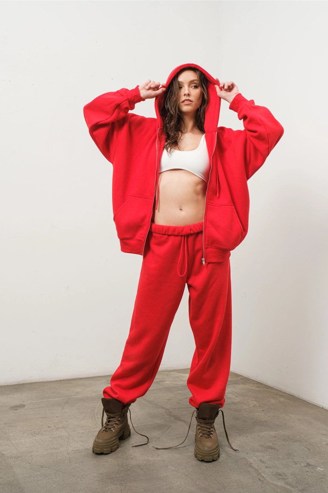 Oversized Zip Hoodie