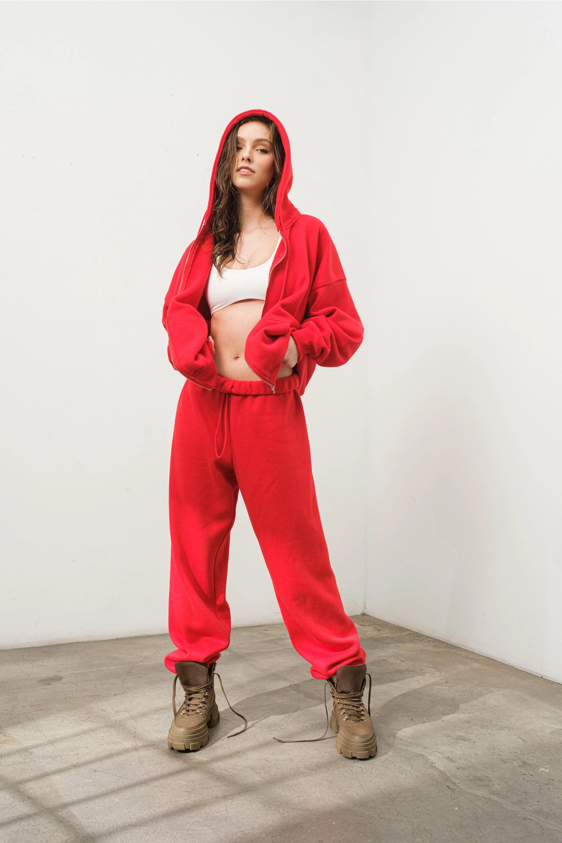 Oversized Zip Hoodie
