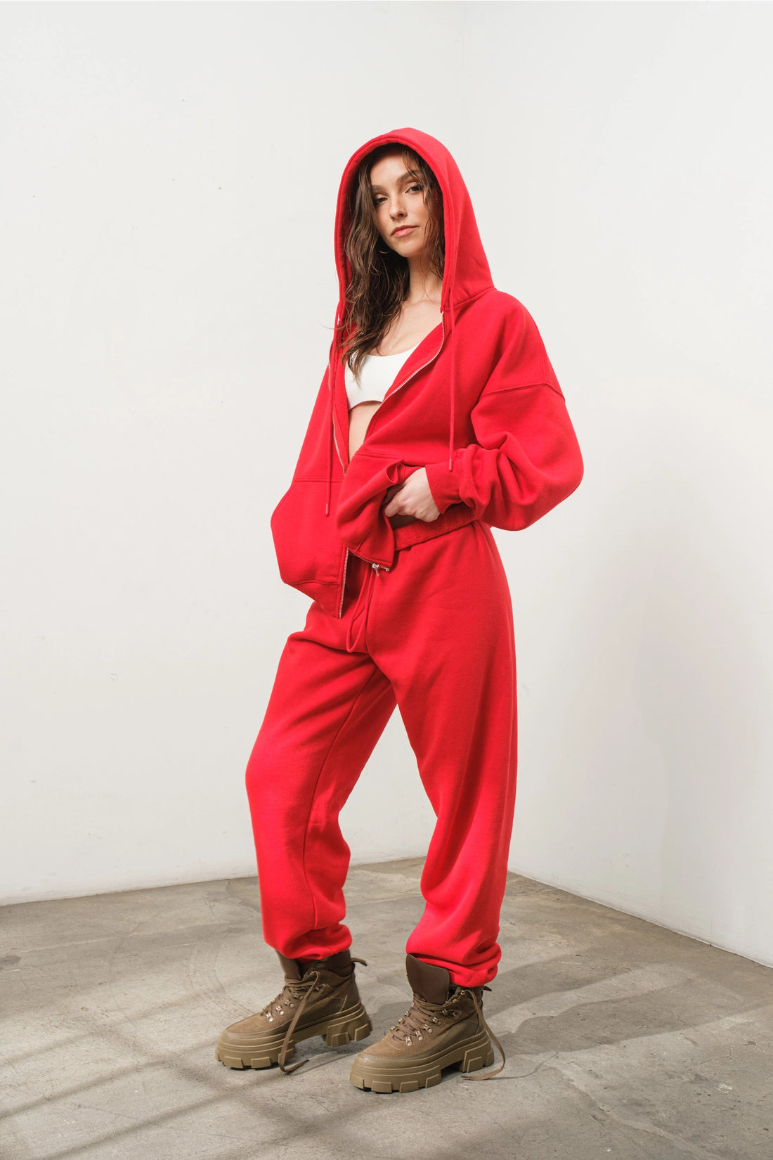 Oversized Zip Hoodie