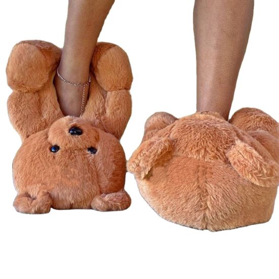 Teddy Bear Slippers