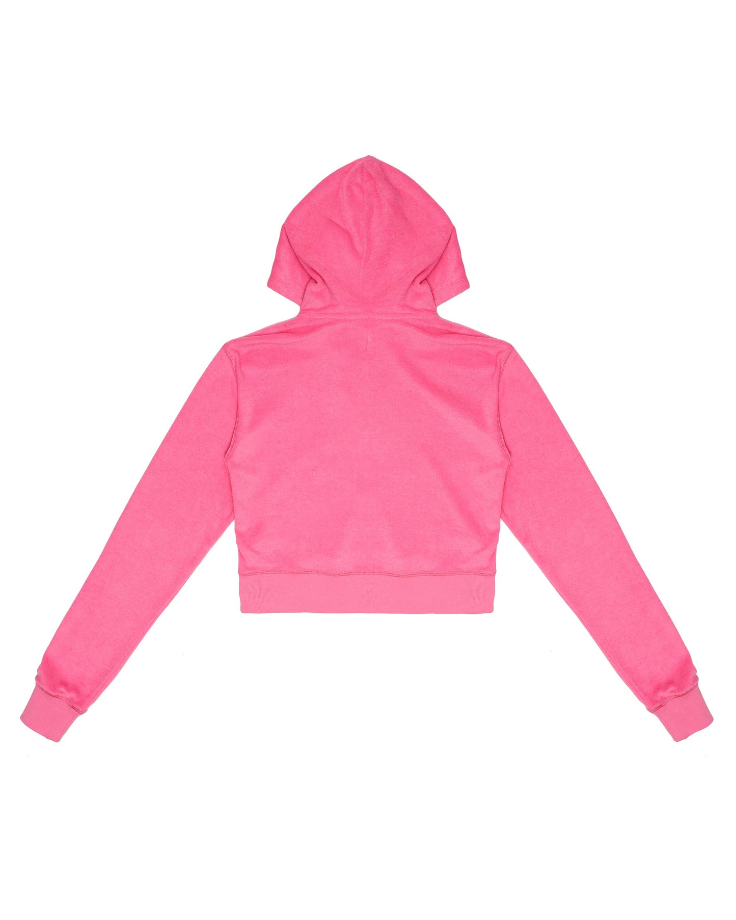 Pinky Promise Terry Zip Up Hoodie
