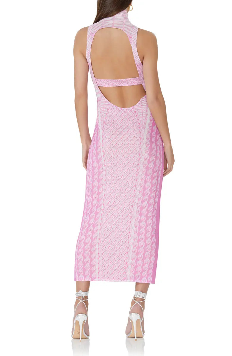 Serenity Dress- Pink Rope