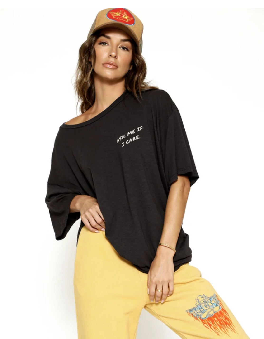 Ask Me if I Care Boyfriend Tee