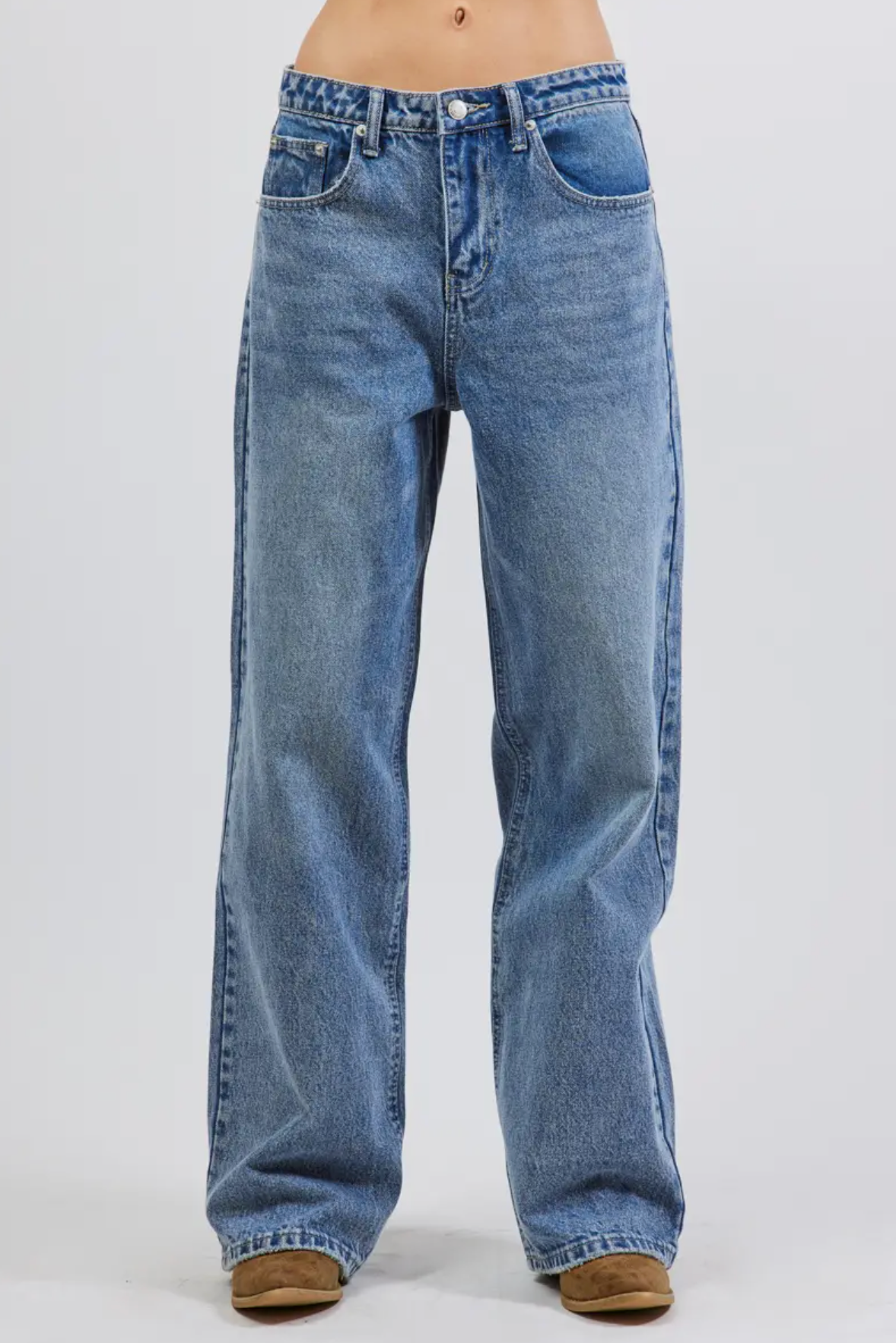 Low Rise Wide Leg Denim -S80294