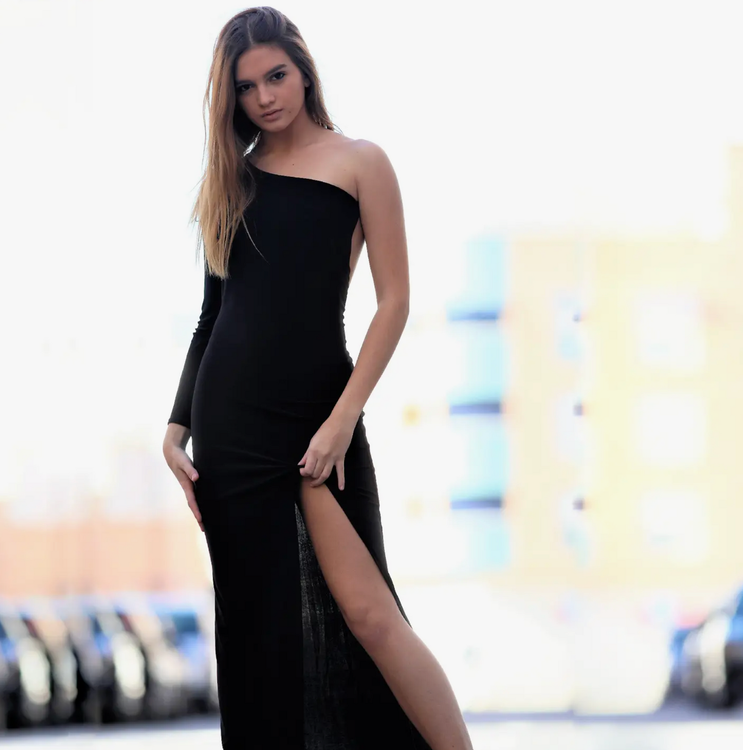 Long Black Lyceum Dress