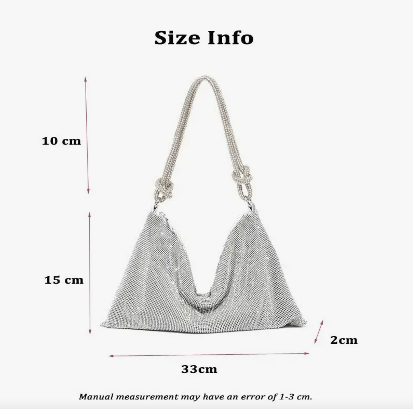 Rhinestone Shoulder Bag