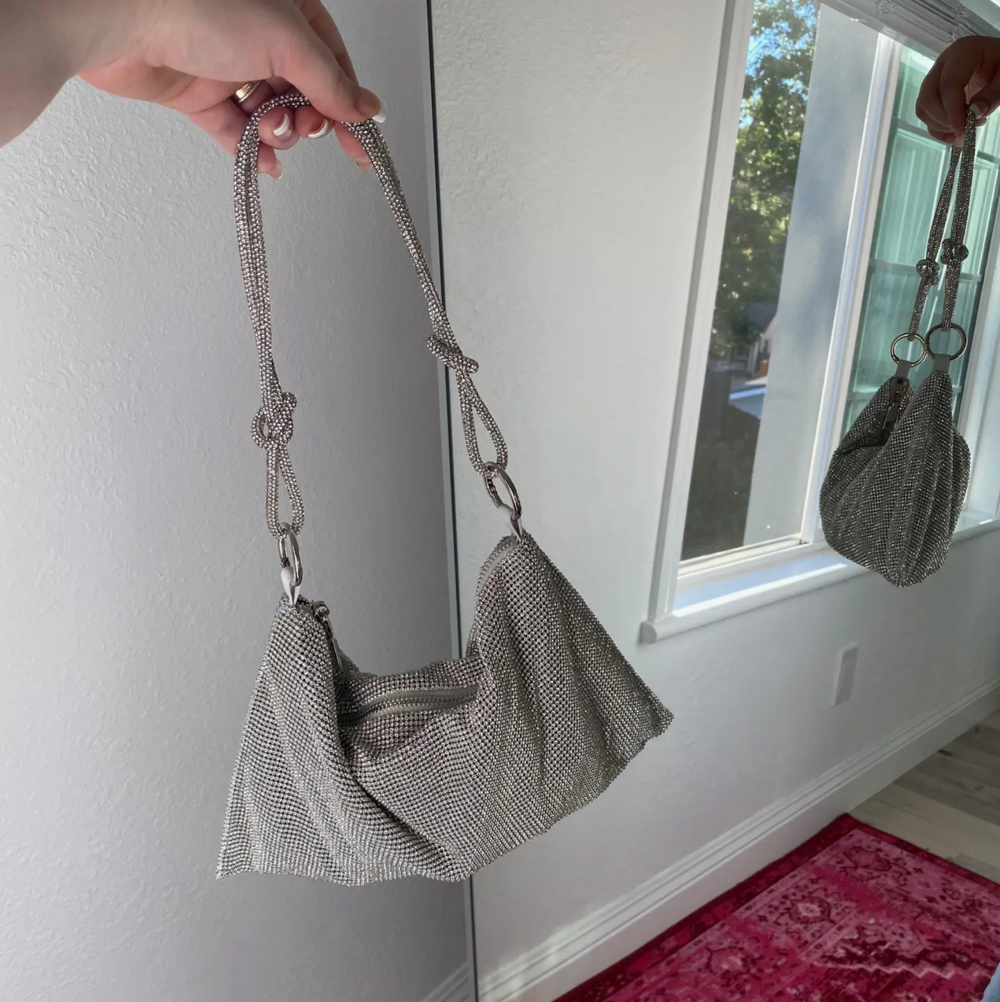 Rhinestone Shoulder Bag