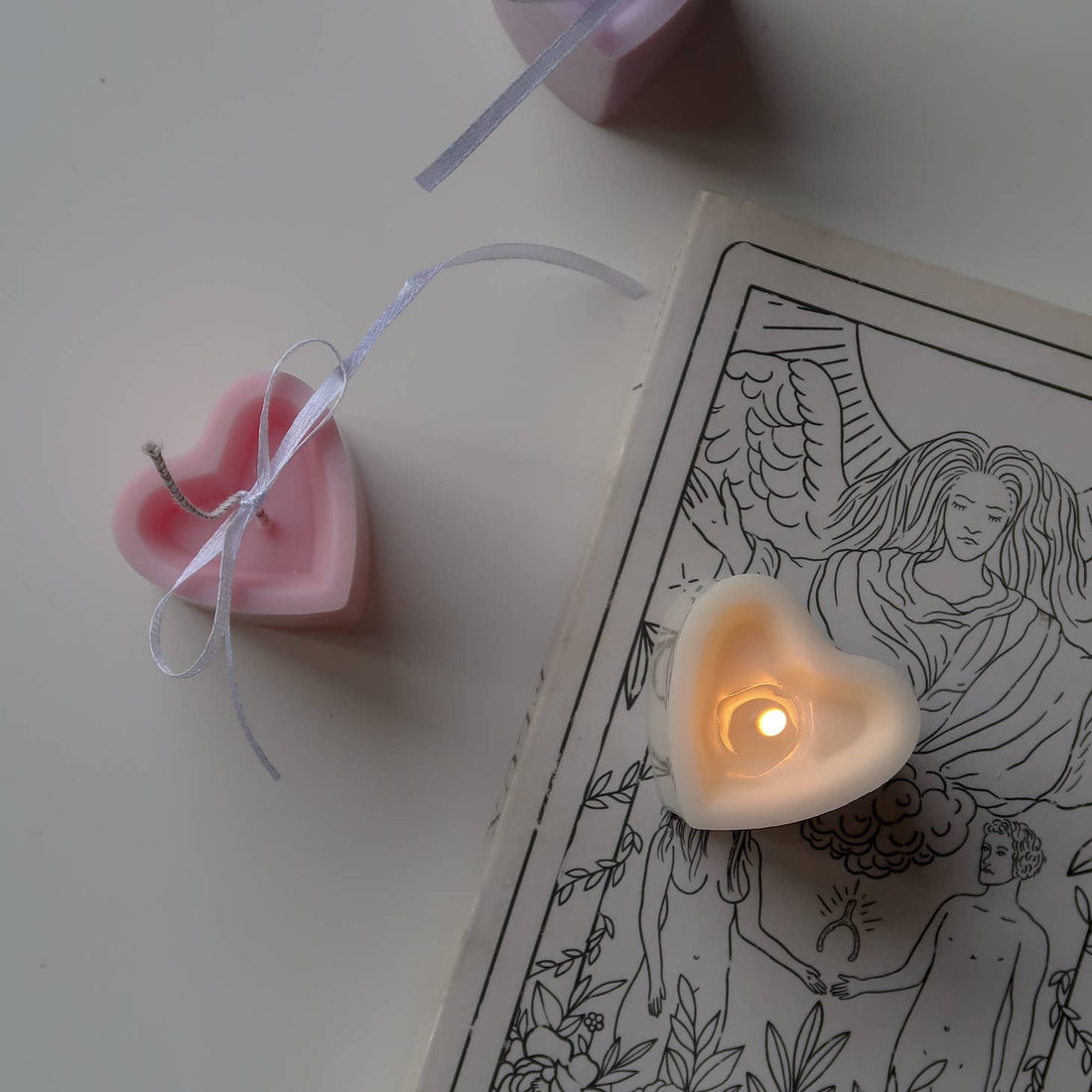 Mini Heart Soy Candle