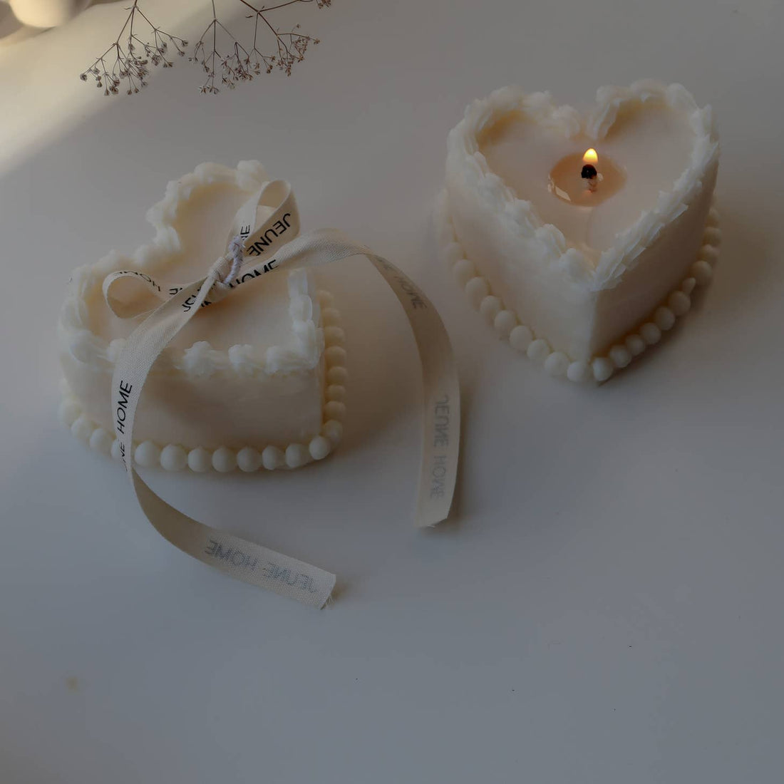 Heart Cake Soy Candle