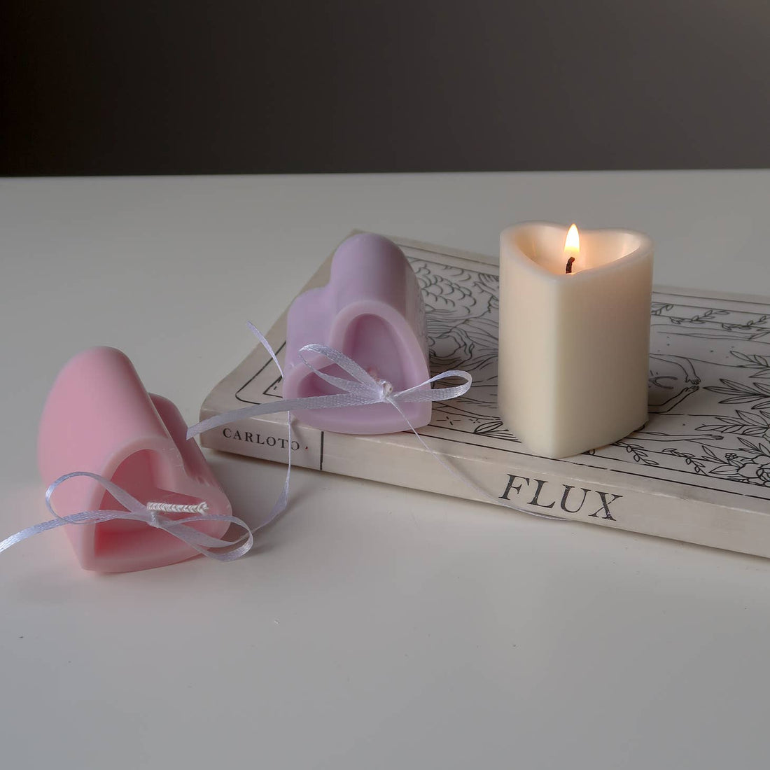Mini Heart Soy Candle