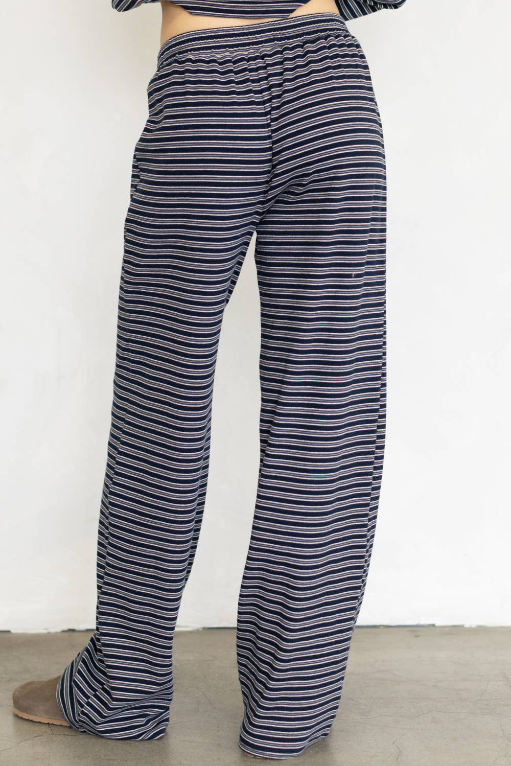 Lorenze Pants: GREY MULTI / S