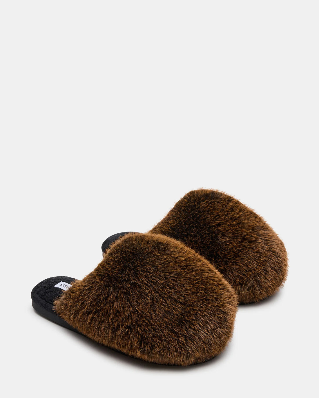 Brown Poof Slippers