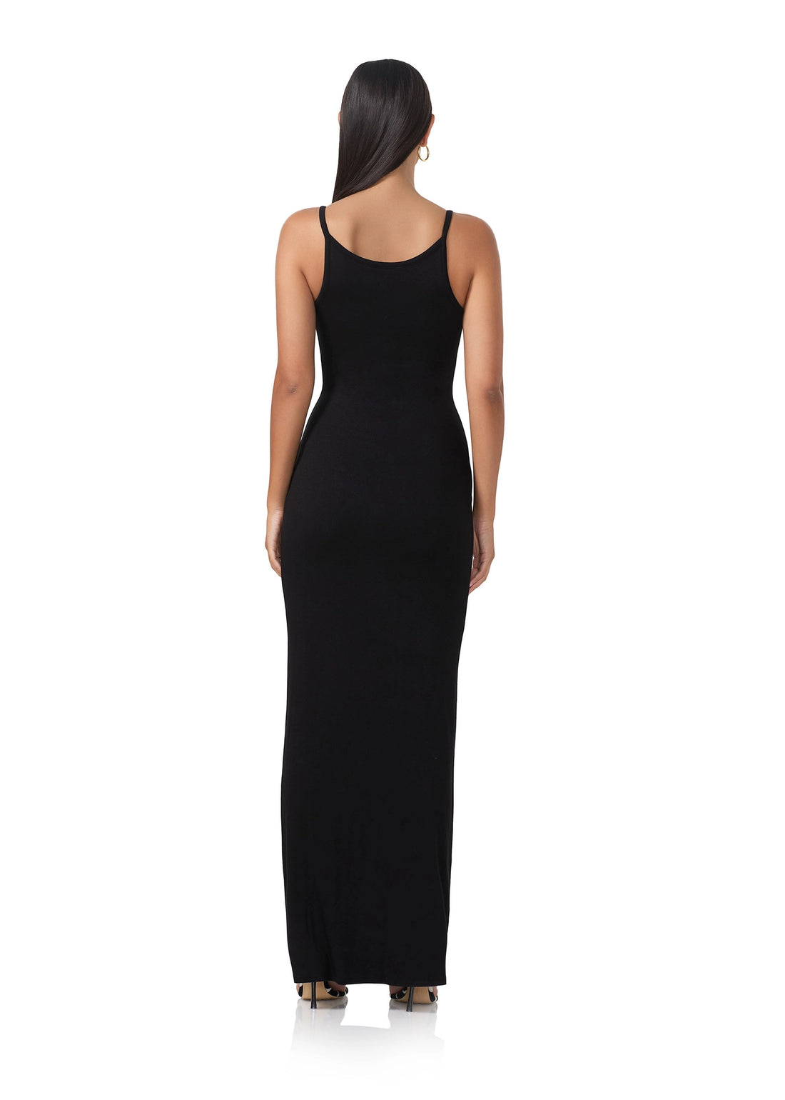 Ashlyn Tank Dress- Noir