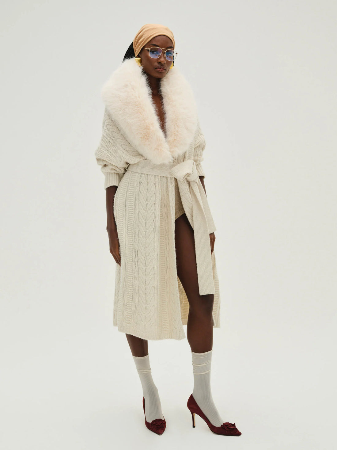 Helena Oversized Knit Coat