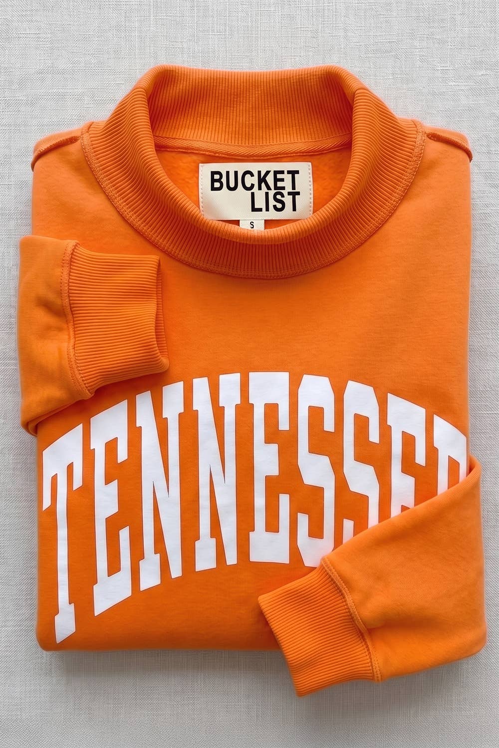 IT2594-TENNESSEE  'TENNESSEE & TN' Reversible Mockneck : HEATHER GREY / S/M-L/XL (3-3)