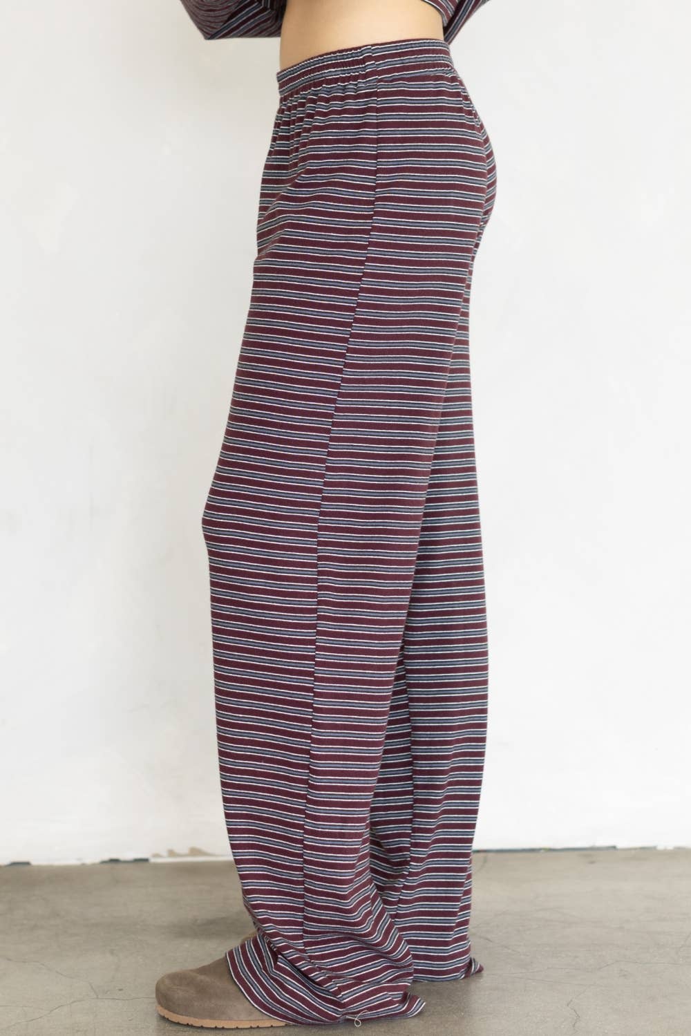 Lorenze Pants: GREY MULTI / S