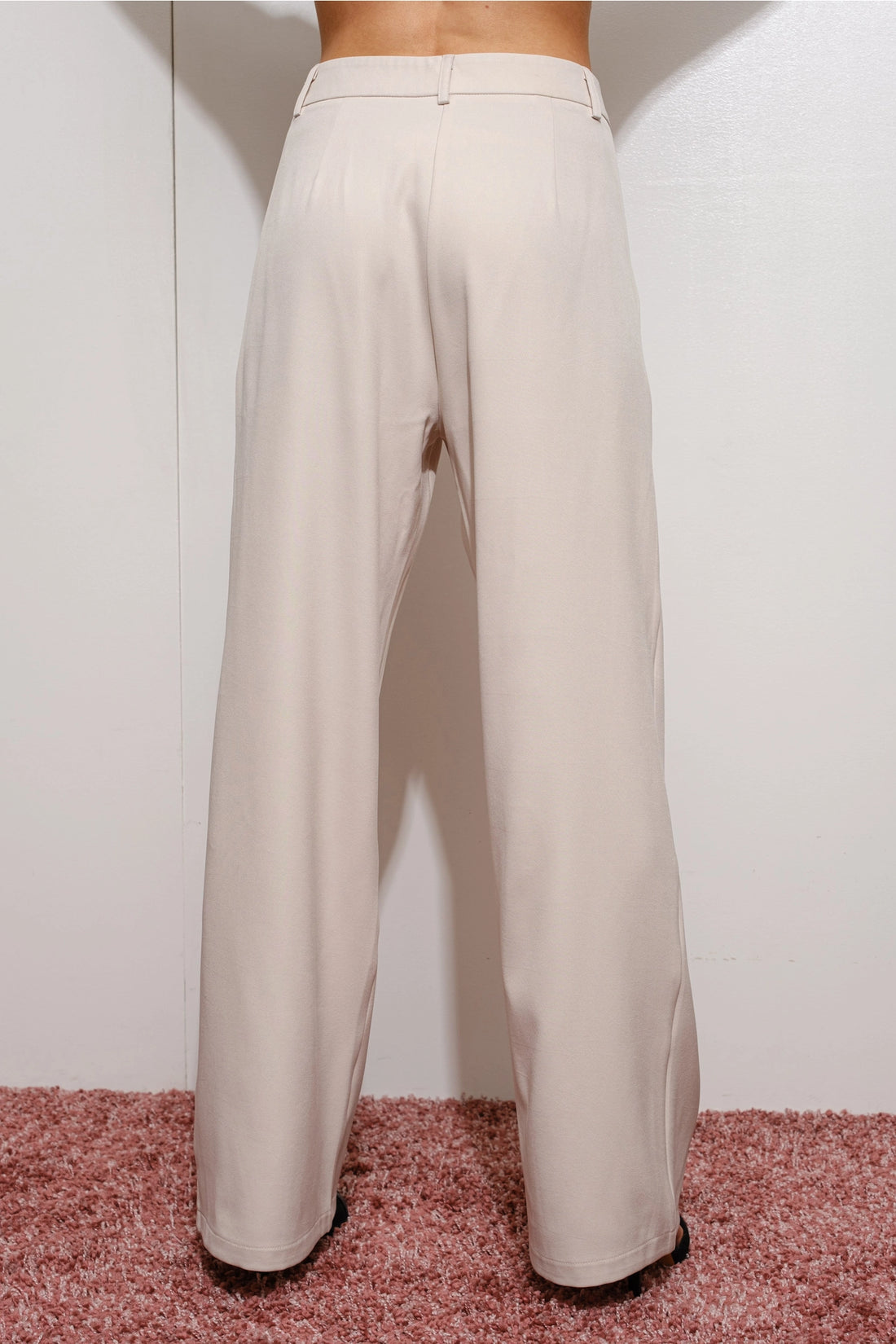 Wide Leg Tailored Pants