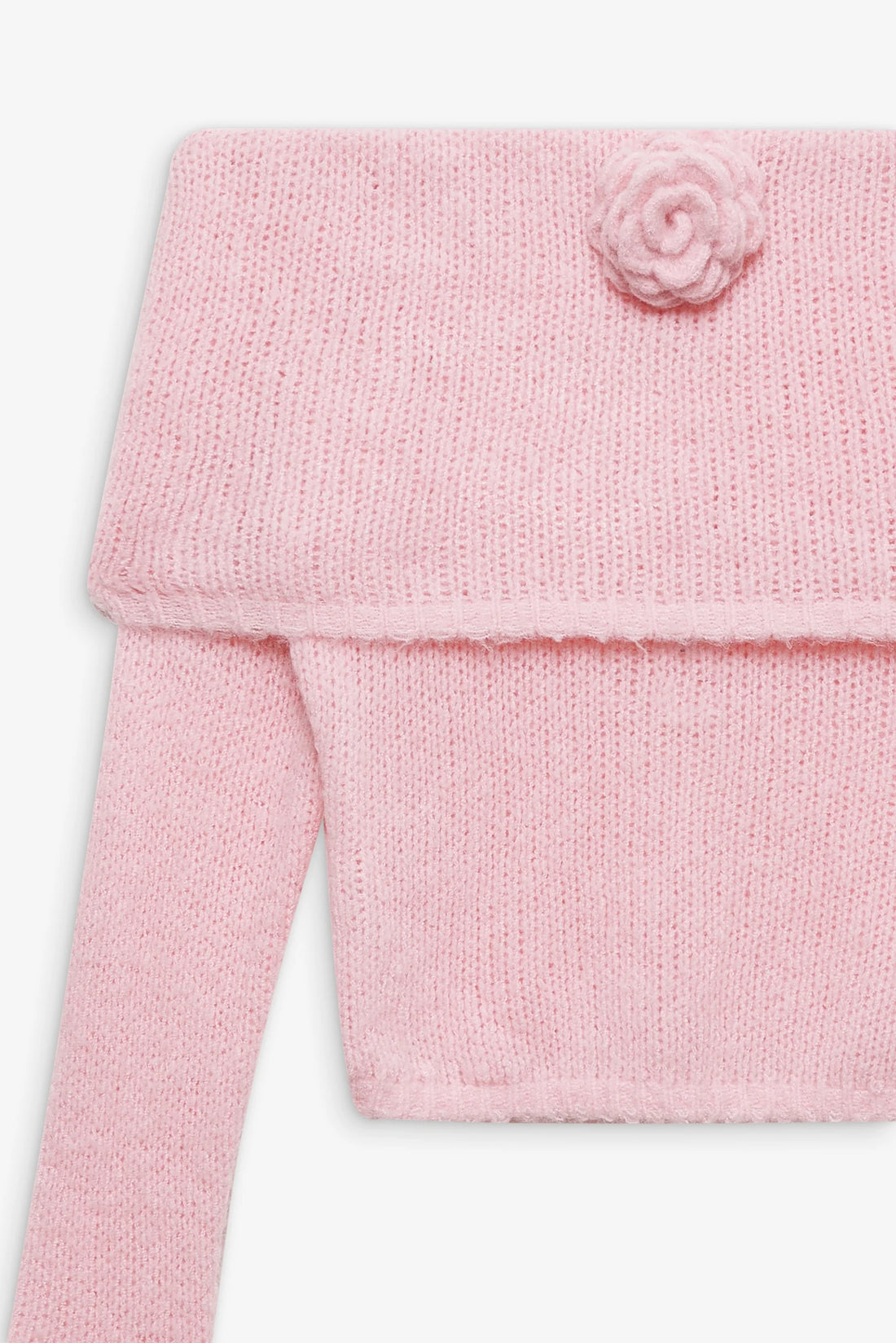 Aspen Knit Top- Baby Pink