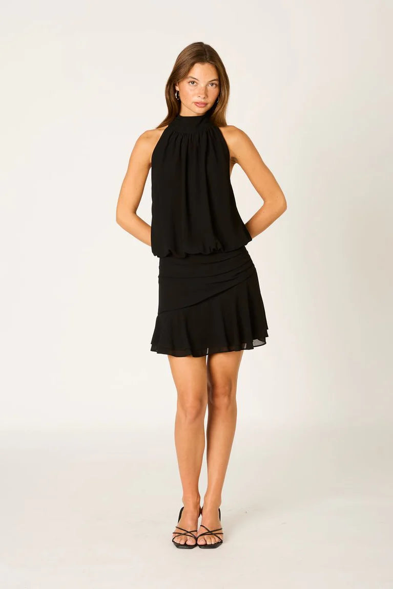 Chiffon Mini Dress L Chiffon Mini Dress L